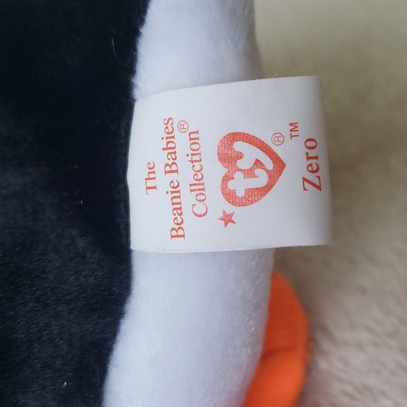 Zero 🐧🎅Ty Beanie Baby Christmas Penguin w/Hat⛄ Gift Kids Toy Collectible, NWT - Picture 7 of 11